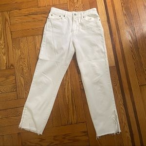 White Levi Jeans